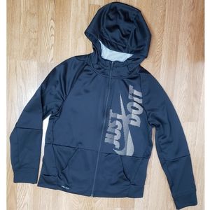 Boys Nike Dri-Fit hoodie.